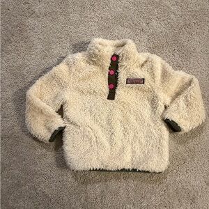 Vineyard Vines Cream Fleece Kids Sweatshirt